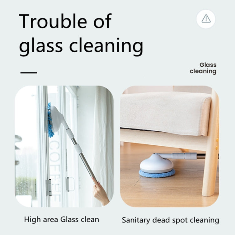 Wireless Electric Intelligent Telescopic Glass Wipe Window Cleaner — view 8