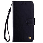 Business Style Oil Wax Texture Horizontal Flip Leather Case with Holder & Card Slots & Wallet, For Huawei P20