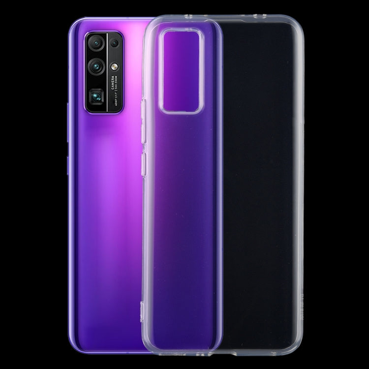 0.5mm Ultra-Thin Transparent TPU Protective Case, For Huawei Honor 30