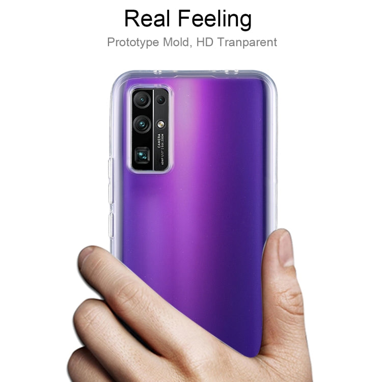 0.5mm Ultra-Thin Transparent TPU Protective Case, For Huawei Honor 30