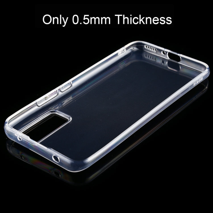 0.5mm Ultra-Thin Transparent TPU Protective Case, For Huawei Honor 30