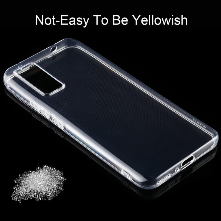 0.5mm Ultra-Thin Transparent TPU Protective Case, For Huawei Honor 30
