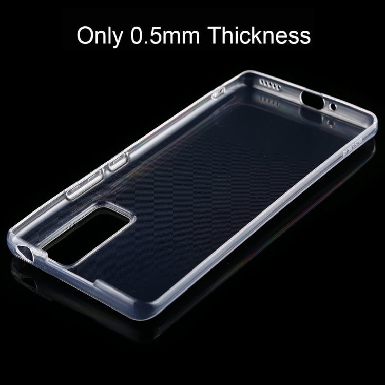 0.5mm Ultra-Thin Transparent TPU Protective Case, For Huawei Honor 30 Pro