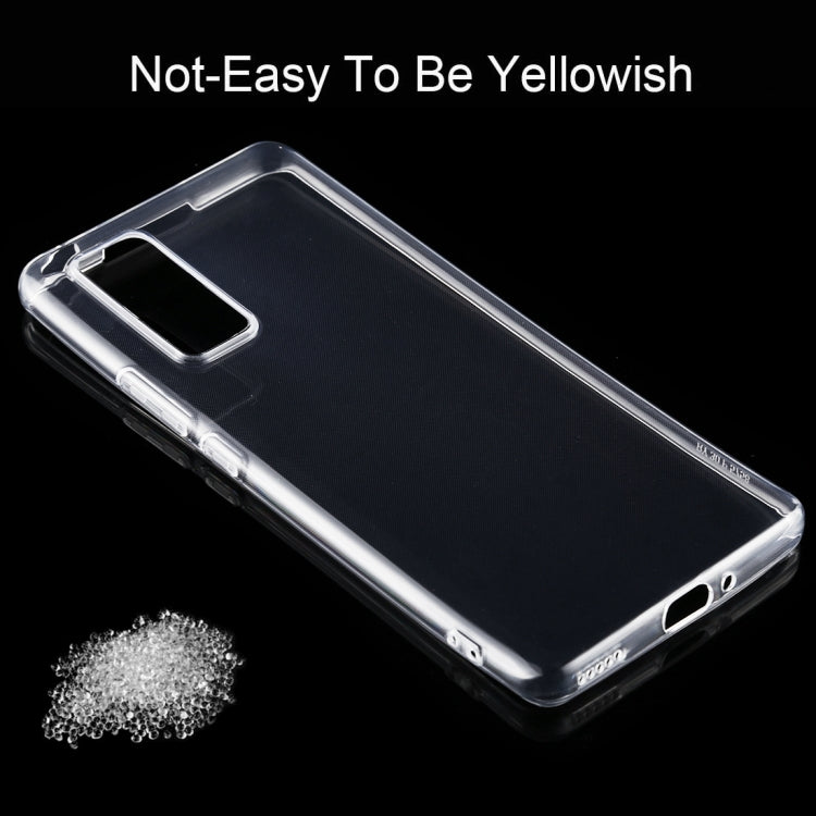 0.5mm Ultra-Thin Transparent TPU Protective Case, For Huawei Honor 30 Pro