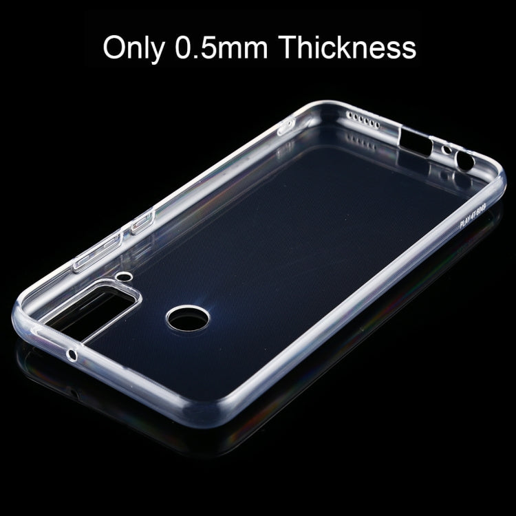 0.5mm Ultra-Thin Transparent TPU Protective Case, For Huawei Honor Play 4T