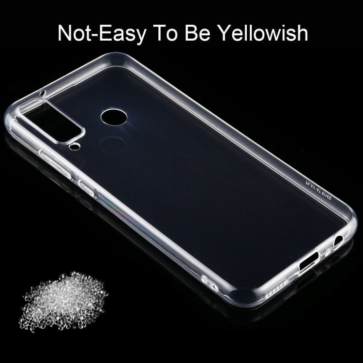 0.5mm Ultra-Thin Transparent TPU Protective Case, For Huawei Honor Play 4T
