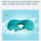 Portable Press Type Automatic Inflating Travel U-shape Neck Pillow — view 7