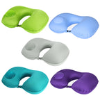 Portable Press Type Automatic Inflating Travel U-shape Neck Pillow — view 12