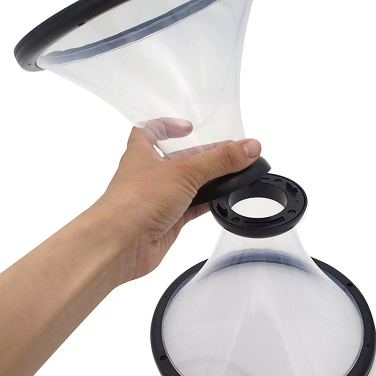Vortex Bank Decompression Transparent Funnel Gravity Rotating Coin Storage Box