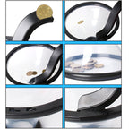 Vortex Bank Decompression Transparent Funnel Gravity Rotating Coin Storage Box
