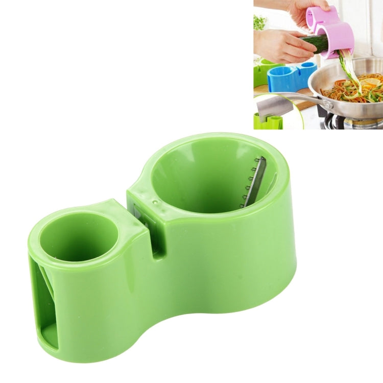 Multifunctional Spiral Double-Headed Grater With Sharpener Kitchen Gadgets