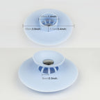 2 PCS Silicone Drain Stopper Deodorant Sink Bathtub Floor Drain Protector