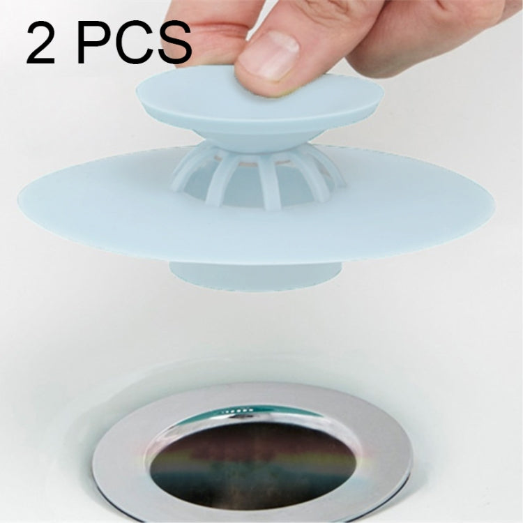 2 PCS Silicone Drain Stopper Deodorant Sink Bathtub Floor Drain Protector — view 11