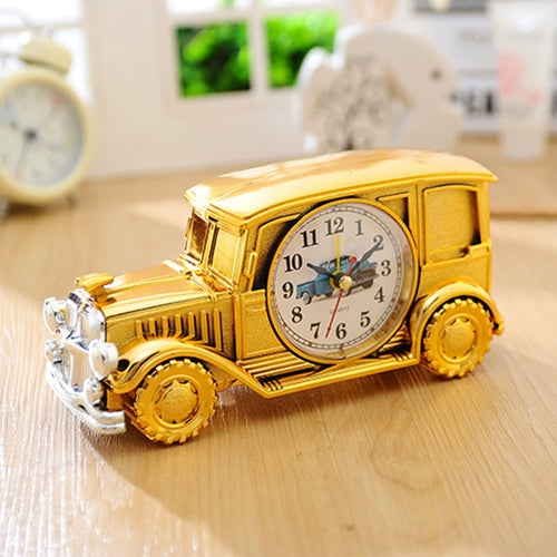 Multi-functional Originality Vintage Car Model Pointer Alarm Clock