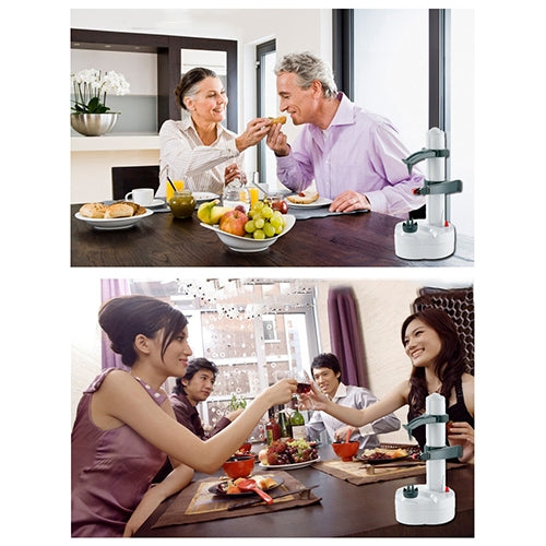 Multifunction Stainless Steel Electric Vegetables Fruit Peeler Automatic Peeling Machine, Dry Battery — view 9