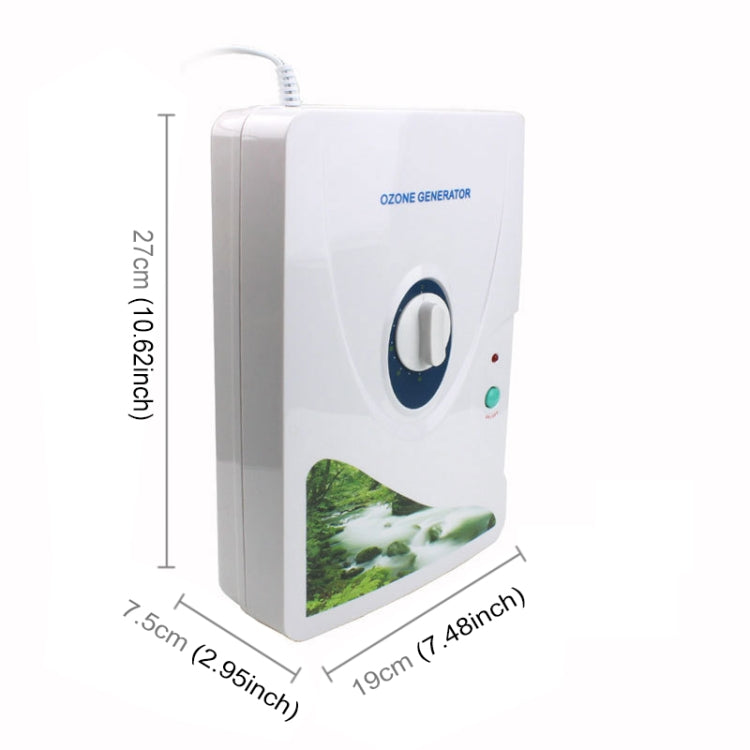 600MG Ozone Generator Cleaner Sterilizer for Vegetables and Fruits