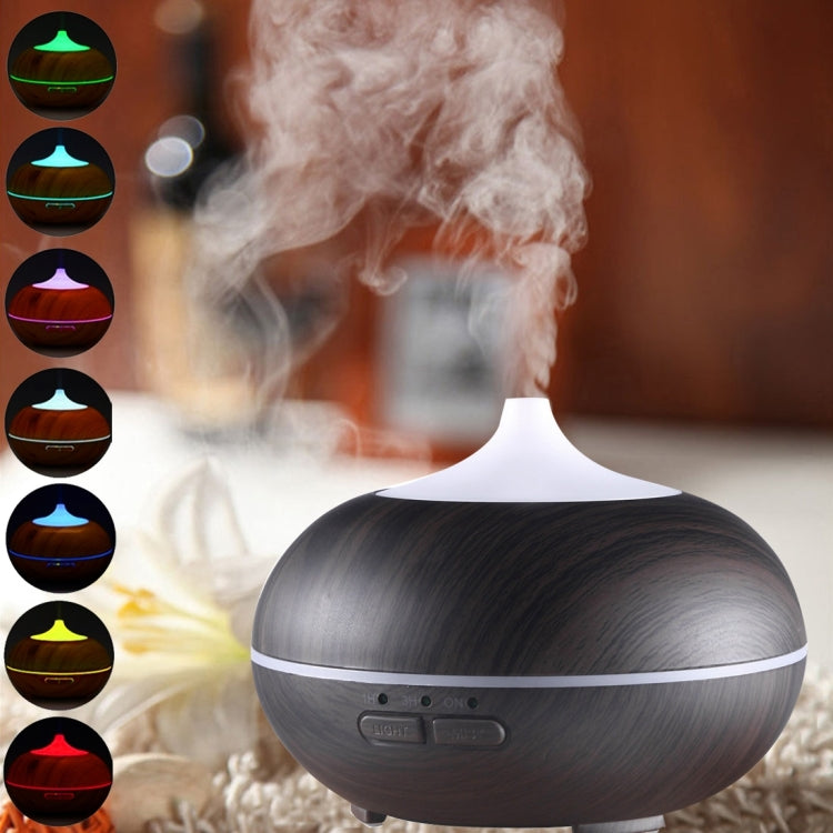 10W 150mL Wood Grain Aromatherapy Air Purifier Humidifier with LED Light for Office / Home Room — view 17