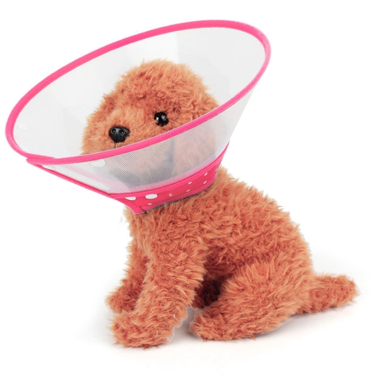 Elizabeth Pet Collar Headgear Ruff Funnel Cover Anti Bite Lick Safety Practical Neck Protective, Suitable for Neck 26-30cm, Size: L, Size: L Green