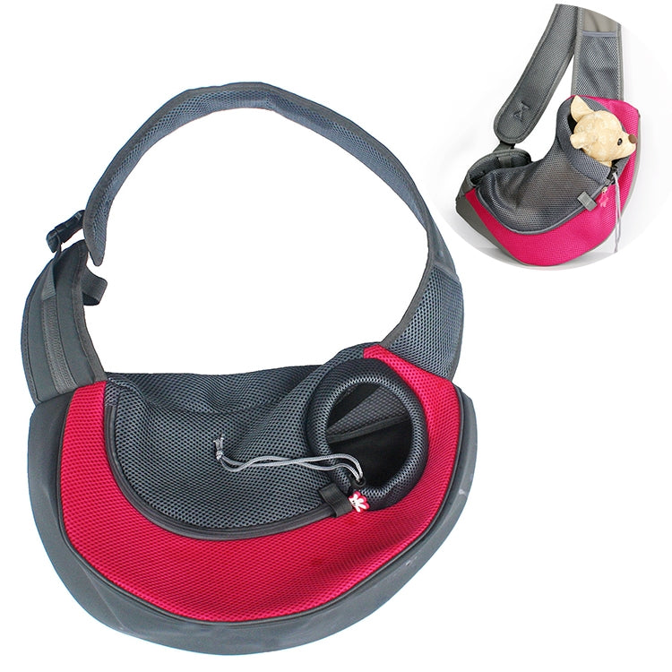Dog and Cat Sling Carrier Hands Free Reversible Pet Papoose Bag, Size：Small — view 7