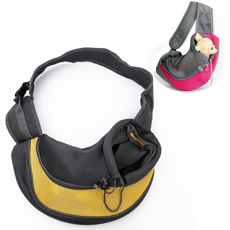 Dog and Cat Sling Carrier Hands Free Reversible Pet Papoose Bag, Size：Small — view 8