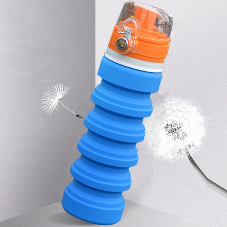 500mL Outdoor Travel Silicone Foldable Kettle Telescopic Cup Sports Drinking Bottle — view 7