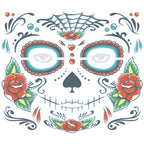 Halloween Waterproof Temporary Face Tattoo Stickers, Size: 240*210mm