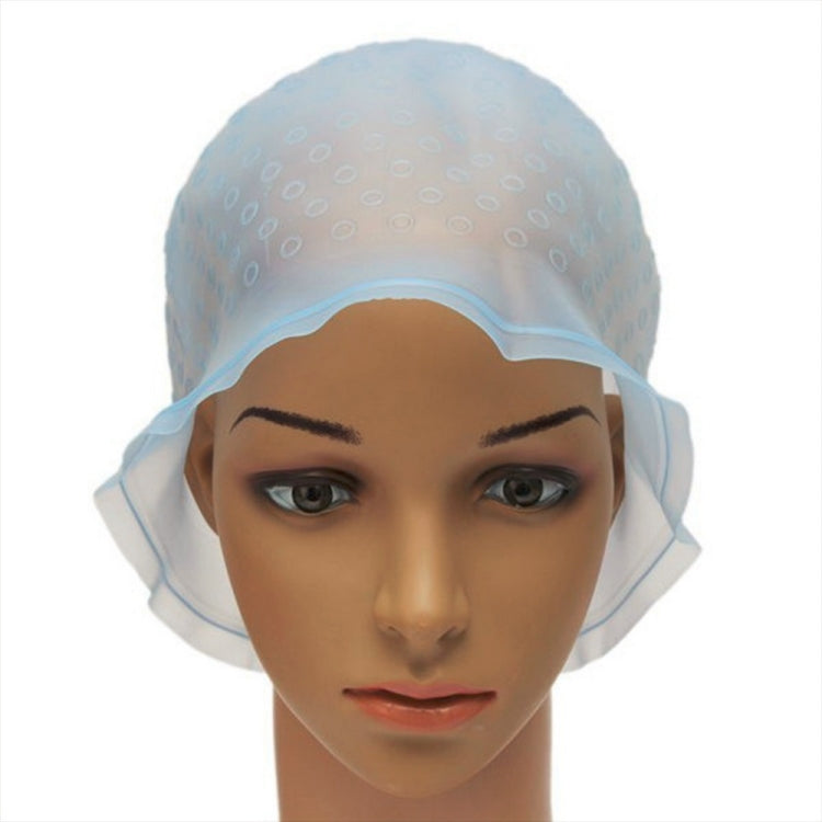 High Temperature Resistant Acid and Alkali Silicone Pick Dye Hair Dye Hat, Random Color Delivery