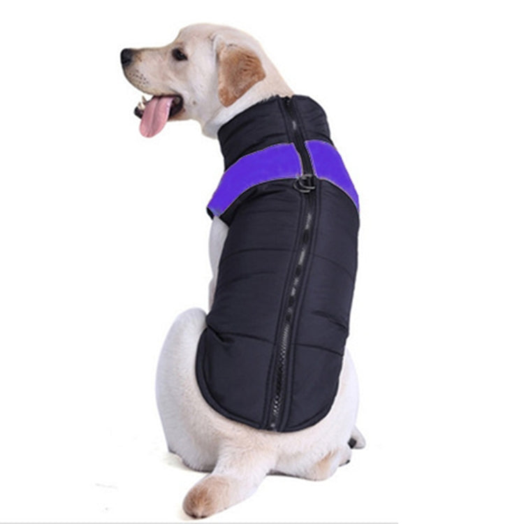 Pet Dog Cotton Vest Ski Suit, Chest: 68cm, Back Length: 60cm, Size: 5XL