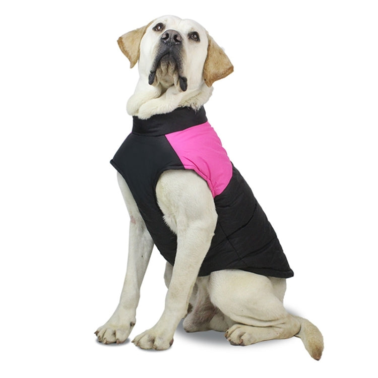 Pet Dog Cotton Vest Ski Suit, Chest: 38cm, Back Length: 27cm, Size: S
