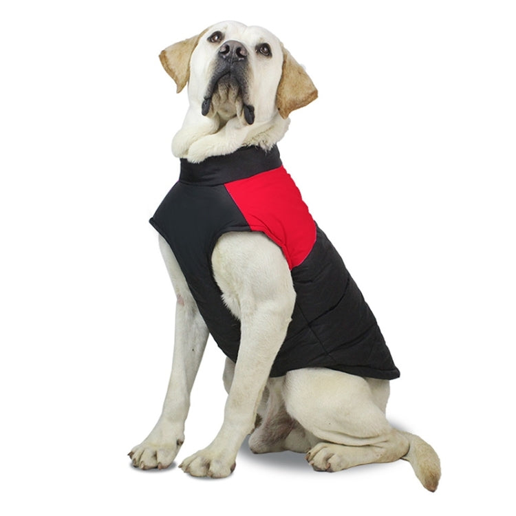 Pet Dog Cotton Vest Ski Suit, Chest: 38cm, Back Length: 27cm, Size: S