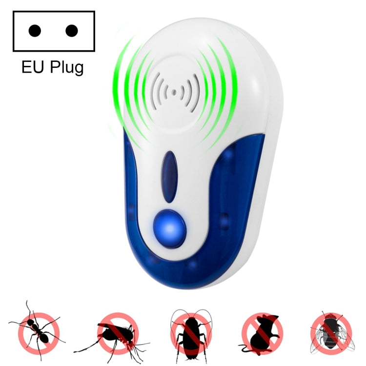 4W Electronic Ultrasonic Anti Mosquito Rat Mouse Cockroach Insect Pest Repeller, AC 90-250V, 109 US Plug