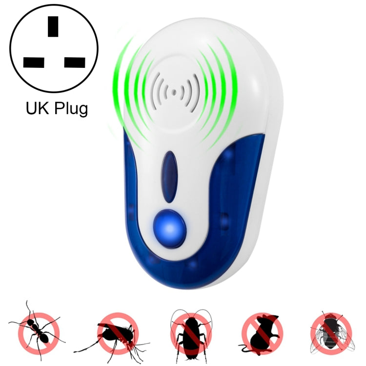 4W Electronic Ultrasonic Anti Mosquito Rat Mouse Cockroach Insect Pest Repeller, AC 90-250V, 109 US Plug