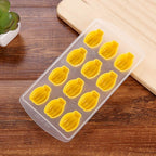 Silicon Ice Cube Tray / Ice Mold Random Color, Banana Shaped