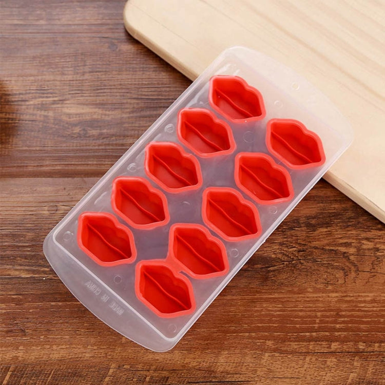 Silicon Ice Cube Tray / Ice Mold, Lips Shaped