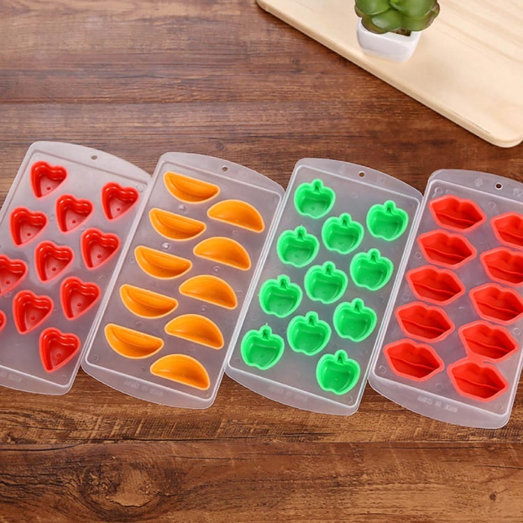 Silicon Ice Cube Tray / Ice Mold, Lips Shaped