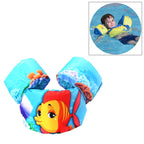 Pattern Children Swimming Lifesaving Equipment Buoyancy Swimsuit Vest Sleeves Back Floating Arm Swim Rings Snorkeling Suit, Size: 86cm, Suitable for 2-7 Years of Age, Buoyancy Within 10-30kg Baby Use
