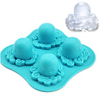 Adorable Octopus Mold Silicone Ice Cube Tools Ice Cream Cube Tray / Ice Mold
