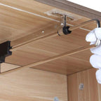 Telescopic Rail Pull-Out Wardrobe Clothes Hanger(35cm), 35cm — 35cm