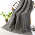 Add Thick Add Large Pure Cotton Bath Towel, Size: 70*140cm