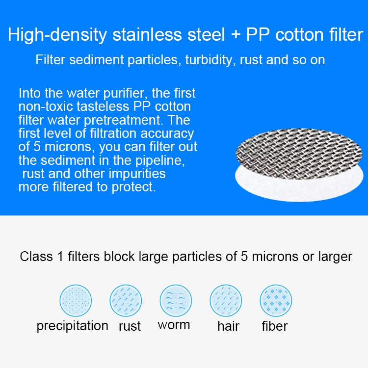 Bath Water Purifier Shower Faucet Chlorine Filter, Interface: 2.1cm / 2.7cm