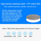 Bath Water Purifier Shower Faucet Chlorine Filter, Interface: 2.1cm / 2.7cm
