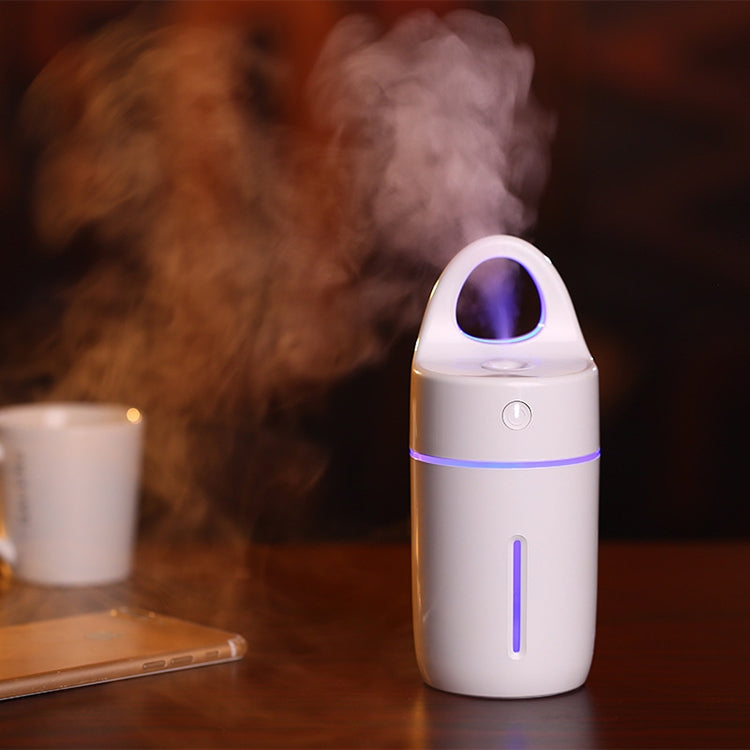 1.5W - 2W 175ml Mini Portable USB Negative Ions Humidifier Beauty and Water Supplement Instrument with Colorful LED Light