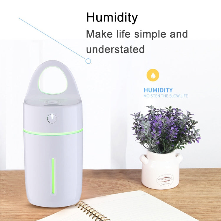 1.5W - 2W 175ml Mini Portable USB Negative Ions Humidifier Beauty and Water Supplement Instrument with Colorful LED Light
