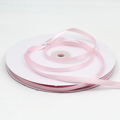 High Density Polyester Hand Woven Ribbon, Size: 91m x 0.6cm — Pink