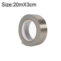Plain Weave Double-sided Conductive Cloth Adhesive Cloth Single Sided Adhesive EMI Shielding Button Repairs, Size: 20m x 3cm