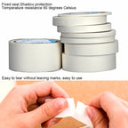 24 Volumes High Adhesion Decoration Spraying Masking office Writing Beautiful Paper Tape, Size: 50m x 12mm
