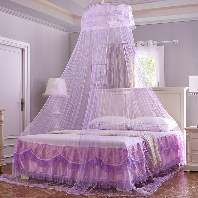 Household Circular Suspended Ceiling Mosquito Net Princess Tents — view 7