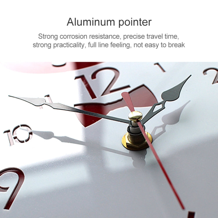 Creative Home Office Bedroom Decoration Cow Swing Acrylic Wall Clock