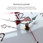 Creative Home Office Bedroom Decoration Cow Swing Acrylic Wall Clock