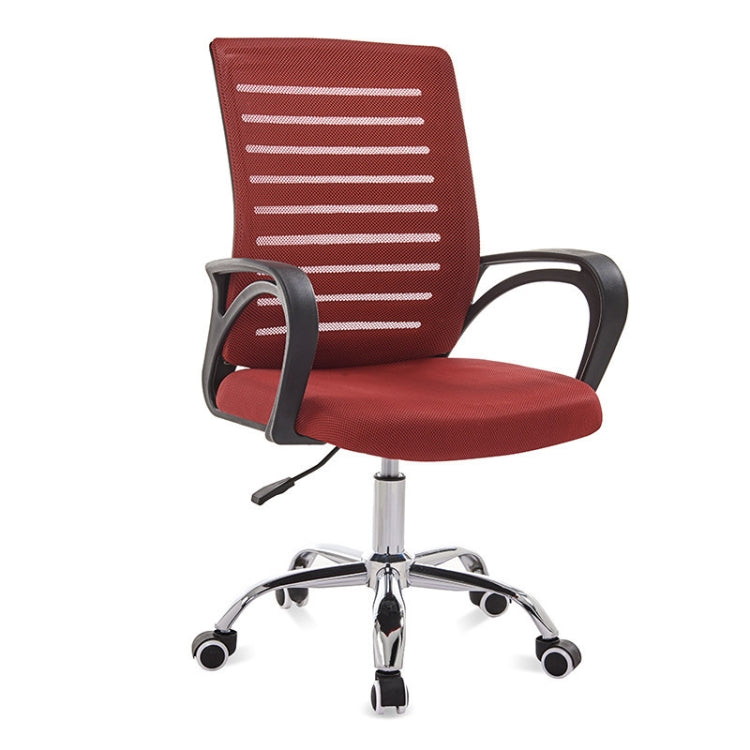 9050 Computer Chair Office Chair Home Back Chair Comfortable Black Frame Simple Desk Chair — Purple